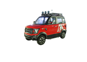 Autonomous vehicle on the test