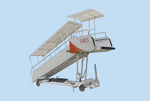 Airport passenger stairway and